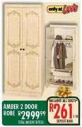 Amber 2 Door Robe