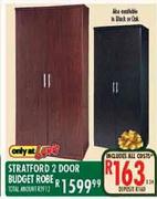 Stratford 2 Door Budget Robe