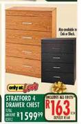 Stratford 4 Drawer Chest