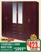 Stratford 6 Door Multi Robe
