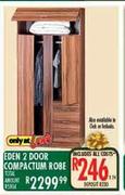 Eden 2 Door Compactum Robe