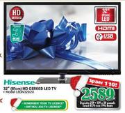 Hisense 32"(81cm) HD Gereed LED TV LEDN32D20