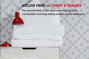 Polycotton Hollowfibre Inner And Pillow-Double