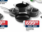 PnP Anodised Cookware Set-7 Piece Per Set
