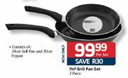 PnP Grill Pan Set-2 Piece Per Set