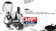Salton Food Processor With Blender-500W(SFP600)