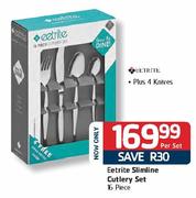Eetrite Slimline Cutlery Set-16 Piece Per Set