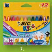 Bic Kids Plastidecor Triangle Crayons-12's
