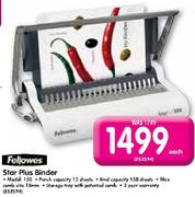 Fellowes Star Plus Binder 150