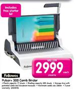 Fellowes Pulsar+ 300 Comb Binder