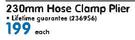 Mastercraft 230mm Hose Clamp Plier