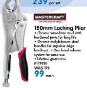 Mastercraft 180mm Locking Plier