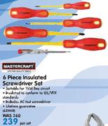 Mastercraft 6 Piece Insulated Screwdriver Set