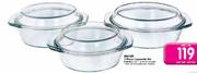 Bekker 3 Piece Casserole Set-Per Set