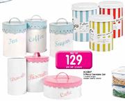 Accent 3 Piece Cannister Set-Per Set