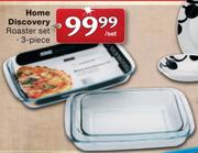 Home Discovery 3 Piece Roaster Set-Per Set