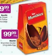 Nestle Munchies Insider Chocolate Egg - 252g