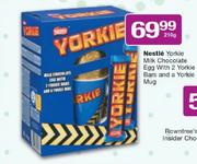 Nestle Yorkie Milk Chocolate Egg With 2 Yorkie Bars And A Yorkie Mug - 210g