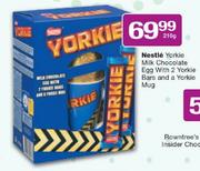 Nestle Yorkie Milk Chocolate Egg With 2 Yorkie Bars and a Yorkie Mug-210gm