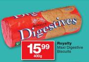 Royalty Maxi Digestive Biscuits-400g