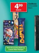 Cadbury Chocolate Bars-Each