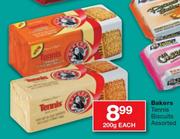 Bakers Tennis Biscuits-200gm Each