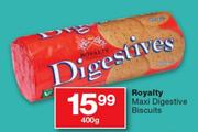 Royalty Maxi Digestive Biscuits-400gm