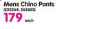 Legend Mens Chino Pants-Each
