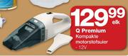 Q Premium Kompakte Motorstofsuier-12V Elk