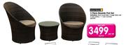 Terrace Leisure 3 Piece Bayside Pod Set-Per Set