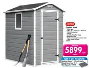 Keter Garden Shed-198cm(h)x130cm(w)x192cm(d)