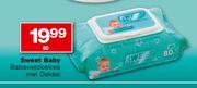 Sweet Baby Babaveedoekies Met Deksel-80's