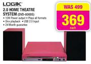Logik 2.0 Home Theatre System(DVD-8000S)-Each