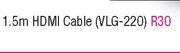 Sony 1.5m HDMI Cable(VLG-220)