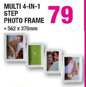  Multi 4-In-1 Step Photo Frame-Each