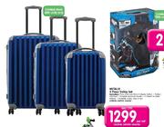 Metalix 3 Piece Trolley Set-Per Set