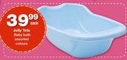 Jolly Tots Baby Bath Assorted Colours-Each