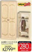 Amber 2 Door Robe