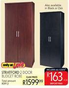 Stratford 2 Door Budget Robe