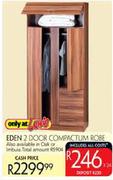 Eden 2 Door Compactcum Robe