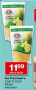 Ina Paarman's Coat & Cook Sauce-200Ml Each