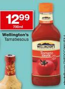 Wellington's Tamatiesous-700Ml