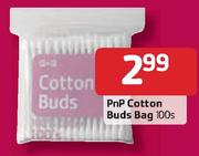 PnP Cotton Buds Bag-100's