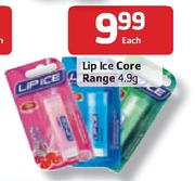 Lip Ice Core Range-4.9gm Each