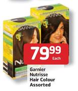 Garnier Nutrisse Hair Colour Each