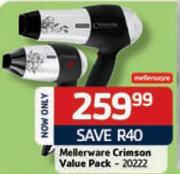 Mellerware Crimson Value Pack
