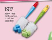 Jolly Tots Bottle & Teat Brush Set Assorted-Per Set