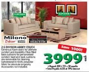 Milano Decor 2.5 Division Abbey Couch Each