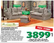 2.5 Division Ankara Slipcover Couch Each