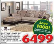 Calgan Lounge 2 Piece Jose Lounge Suite